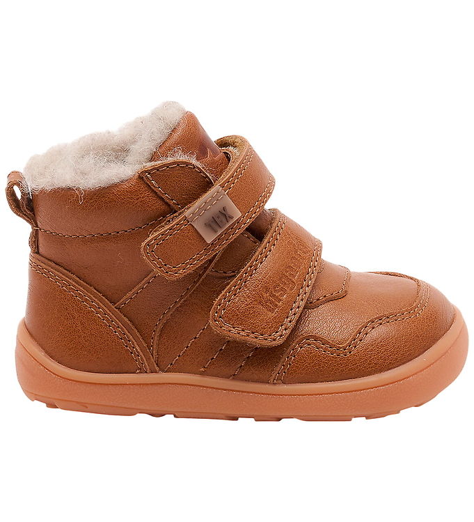 Bisgaard Vinterstøvler - Becky Tex - Barefoot - Cognac
