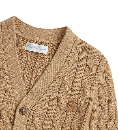 Polo Ralph Lauren Cardigan - Strik - Camel