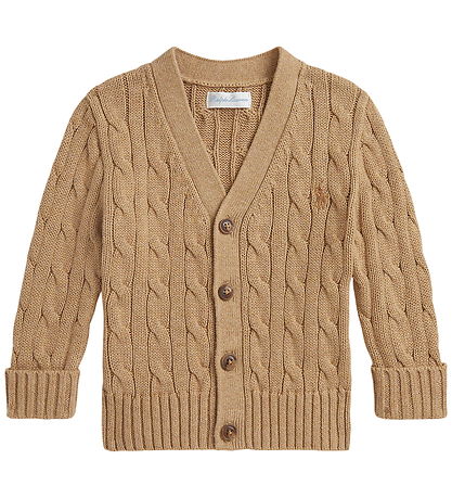 Polo Ralph Lauren Cardigan - Strik - Camel