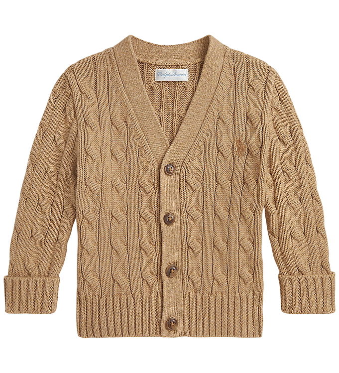 Polo Ralph Lauren Cardigan - Strik - Camel