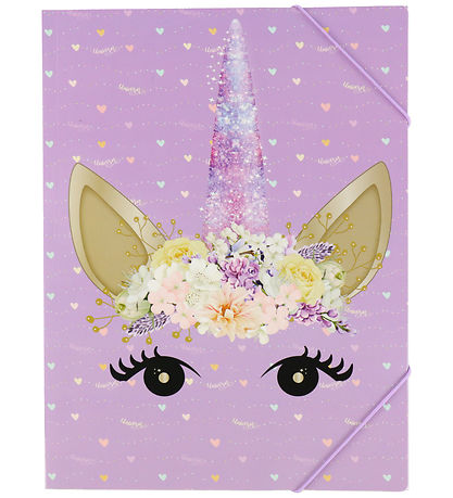 Euromic Samlemappe - Unicorn Flowers