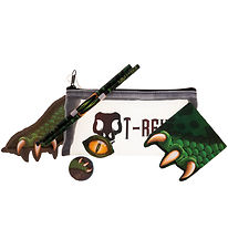 Euromic Pencil Case w. Contents - Dino Eye