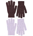 Molo Handsker - Akryl/Uld - Kiddy - 2-pak - Burgundy