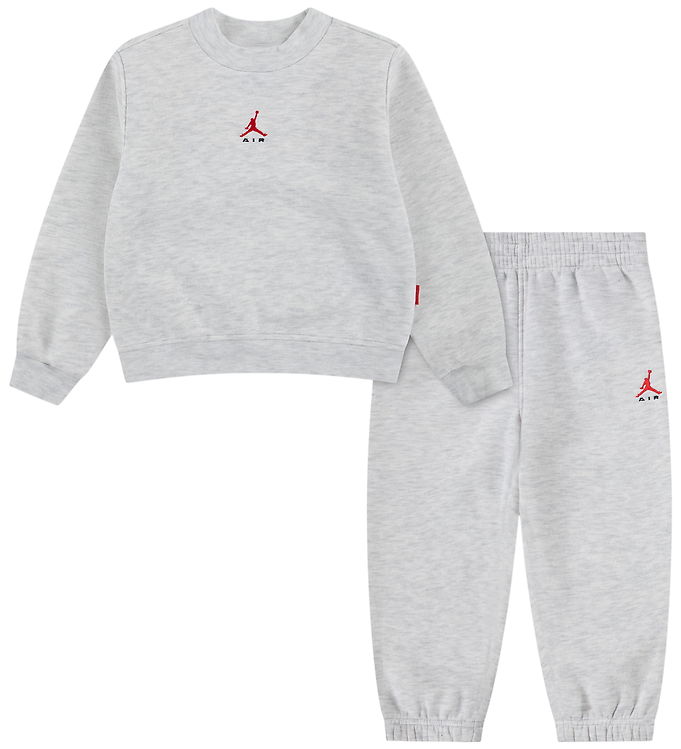 Jordan Sweatsæt - Neutral Grey Heather