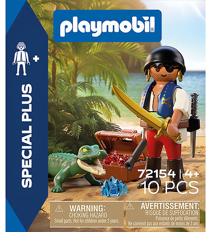Playmobil Pirat - 72154 - 10 Dele