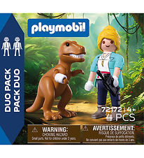Playmobil T-Rex Med Explorer - 72172 - 4 dele