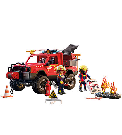 Playmobil - Fire Pickup Truk - 72194 - 79 Dele