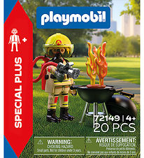 Playmobil Brandmand Med Fantasibrand - 72149 - 20 Dele