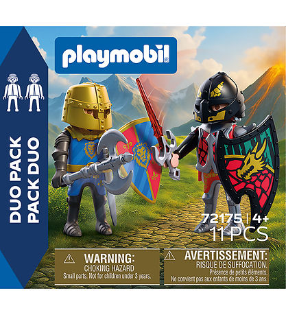 Playmobil DuoPack Riddernes Duel - 72175 - 11 Dele