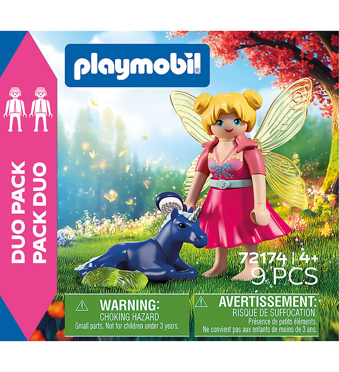 Playmobil DuoPack - Fe Med Enhjørning - 72174 - 9 Dele