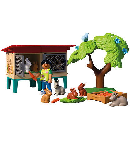 Playmobil Kaninbur - 72170 - 35 Dele