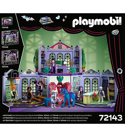 Playmobil Monster High Bloodgood's Office - 72143 - 55 Dele