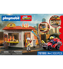 Playmobil Brand I Burgerbar - 72195 - 100 Dele