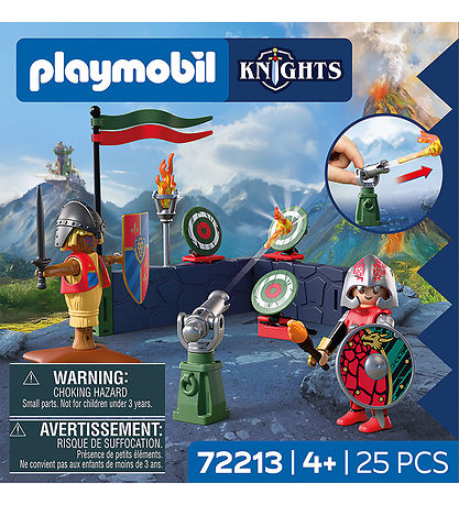Playmobil Drageriddernes Kamptræning - 72213 - 25 Dele