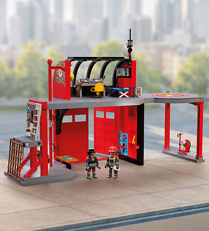 Playmobil Stor Brandstation - 72191 - 201 Dele