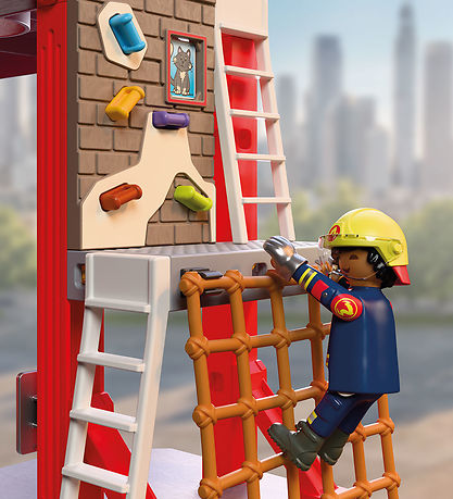 Playmobil Stor Brandstation - 72191 - 201 Dele