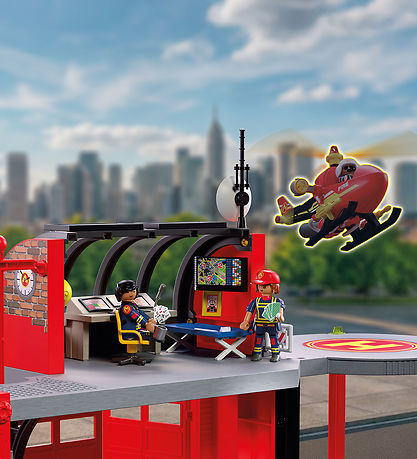 Playmobil Stor Brandstation - 72191 - 201 Dele