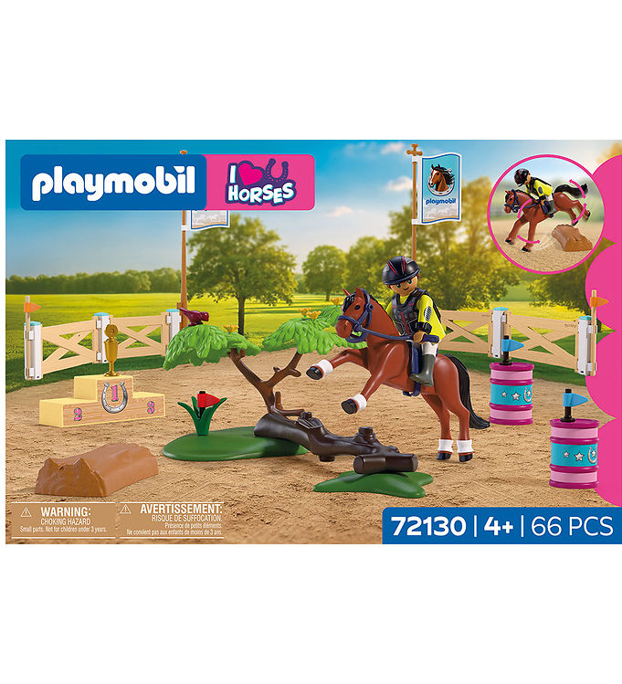 Playmobil I Love Horses - Ridestævne 72130 - 66 Dele