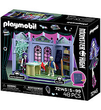 Playmobil Monster High Klasselokale - 72145 - 48 Dele