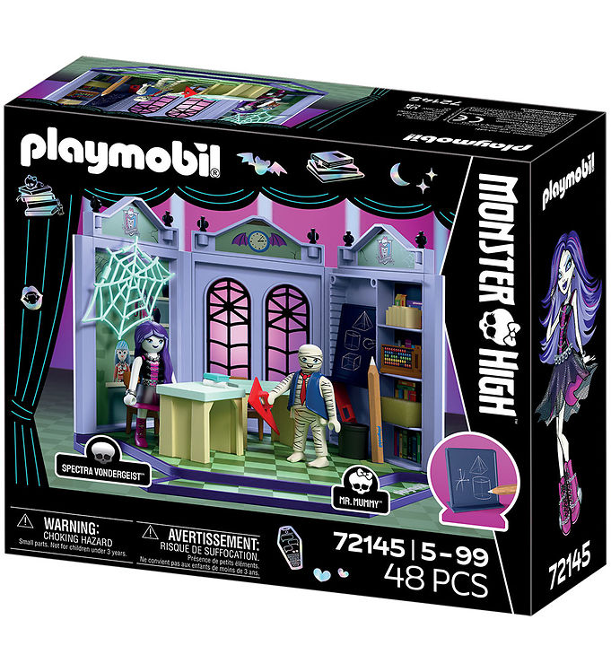Playmobil Monster High - Klasselokale 72145 - 48 Dele