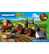 Playmobil Stor Traktor Med Kartoffeloptager - 72161 - 102 Dele