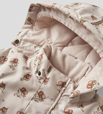 Lil Atelier Vinterjakke - NMFLASNOW10 - Hushed Violet/Apples