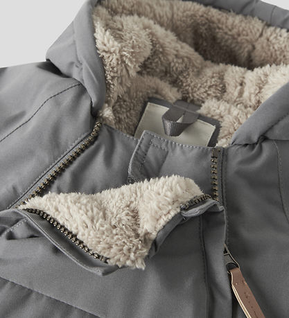 Lil Atelier Vinterjakke - NBNLASNOW05 - Poppy Seed