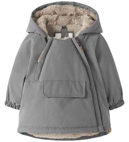 Lil Atelier Vinterjakke - NBNLASNOW05 - Poppy Seed