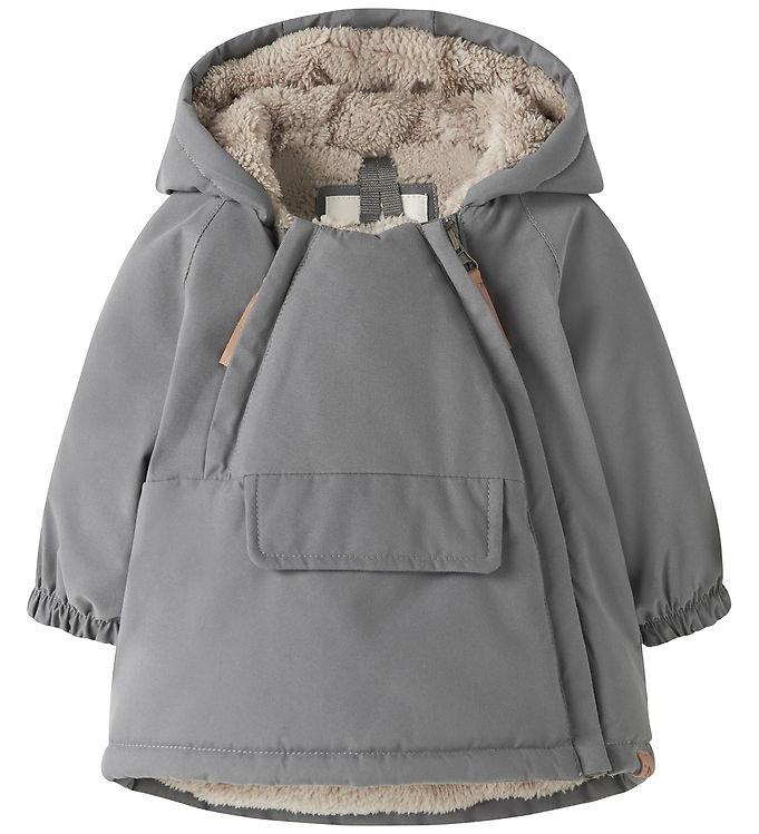 Lil' Atelier Vinterjakke - NbnLaSnow05 - Poppy Seed