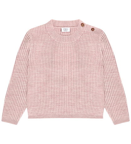 Hust and Claire Bluse - Uld - Rib - HCPil - Heather