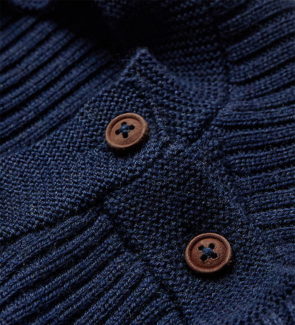 Hust and Claire Bluse - Uld - Rib - HCPil - Blues