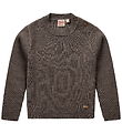 Hust and Claire Bluse - Uld - Rib - HCPil - Deer Melange