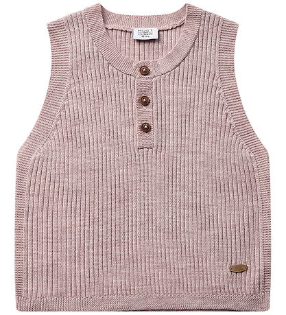 Hust and Claire Vest - Uld - Strik - HCEdi - Heather
