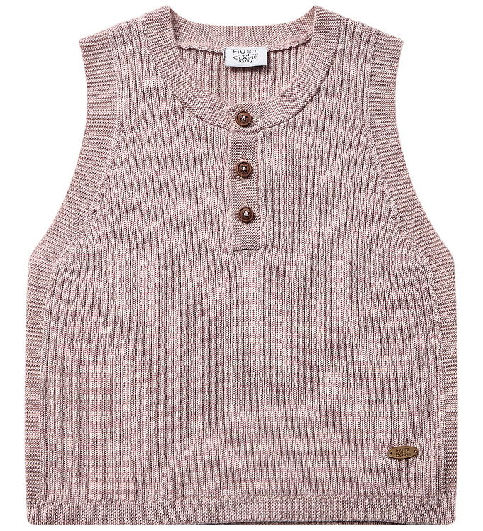 Hust and Claire Vest - Uld - Strik - HCEdi - Heather