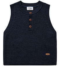 Hust and Claire Vest - Uld - Strik - HCEdi - Blues