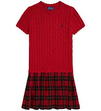 Polo Ralph Lauren Kjole - Strik i Overdel - Red Multi