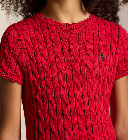 Polo Ralph Lauren Kjole - Strik i Overdel - Red Multi