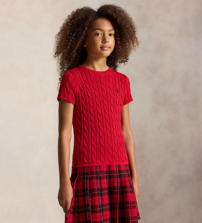 Polo Ralph Lauren Kjole - Strik i Overdel - Red Multi