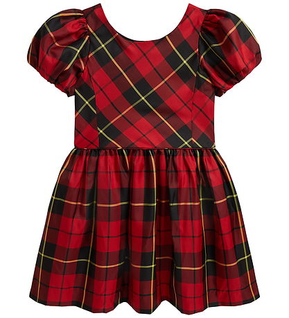 Polo Ralph Lauren Kjole - Red/Black Multi Plaid