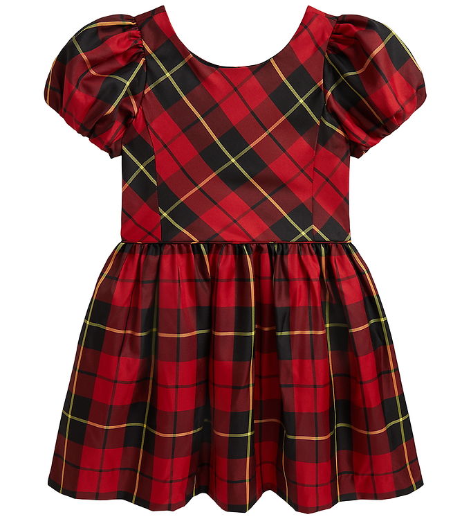 Polo Ralph Lauren Kjole - Rød/Sort Multi Plaid