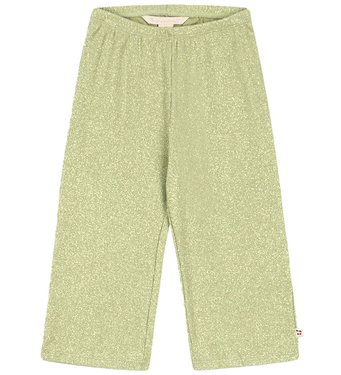 Konges Sløjd Bukser - Roli - Leek Green m. Glitter