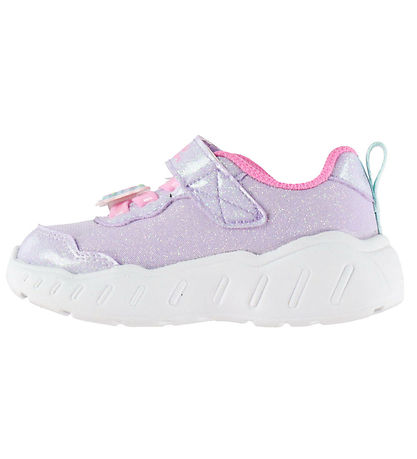 Skechers Sko - Lil Butterfly Bliss - Purple m. Glitter