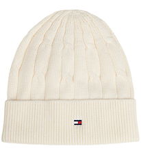 Tommy Hilfiger Hue - Cable Strik - Ivory PetalYellow