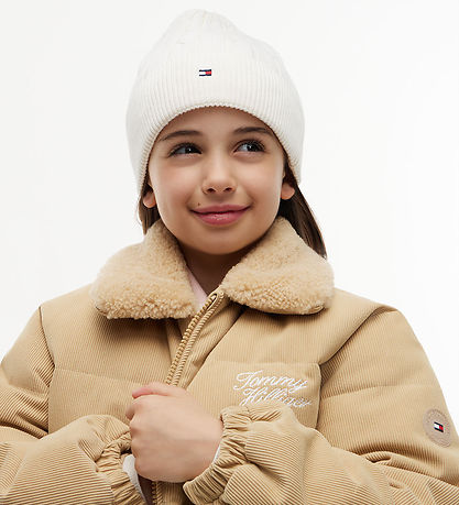Tommy Hilfiger Hue - Cable Strik - Ivory PetalYellow