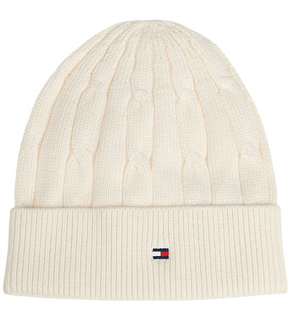 Tommy Hilfiger Hue - Cable Strik - Ivory PetalYellow