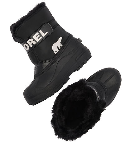 Sorel Vinterstøvler - Snow Commander - Black/Sea Salt
