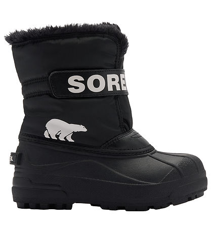 Sorel Vinterstøvler - Snow Commander - Black/Sea Salt