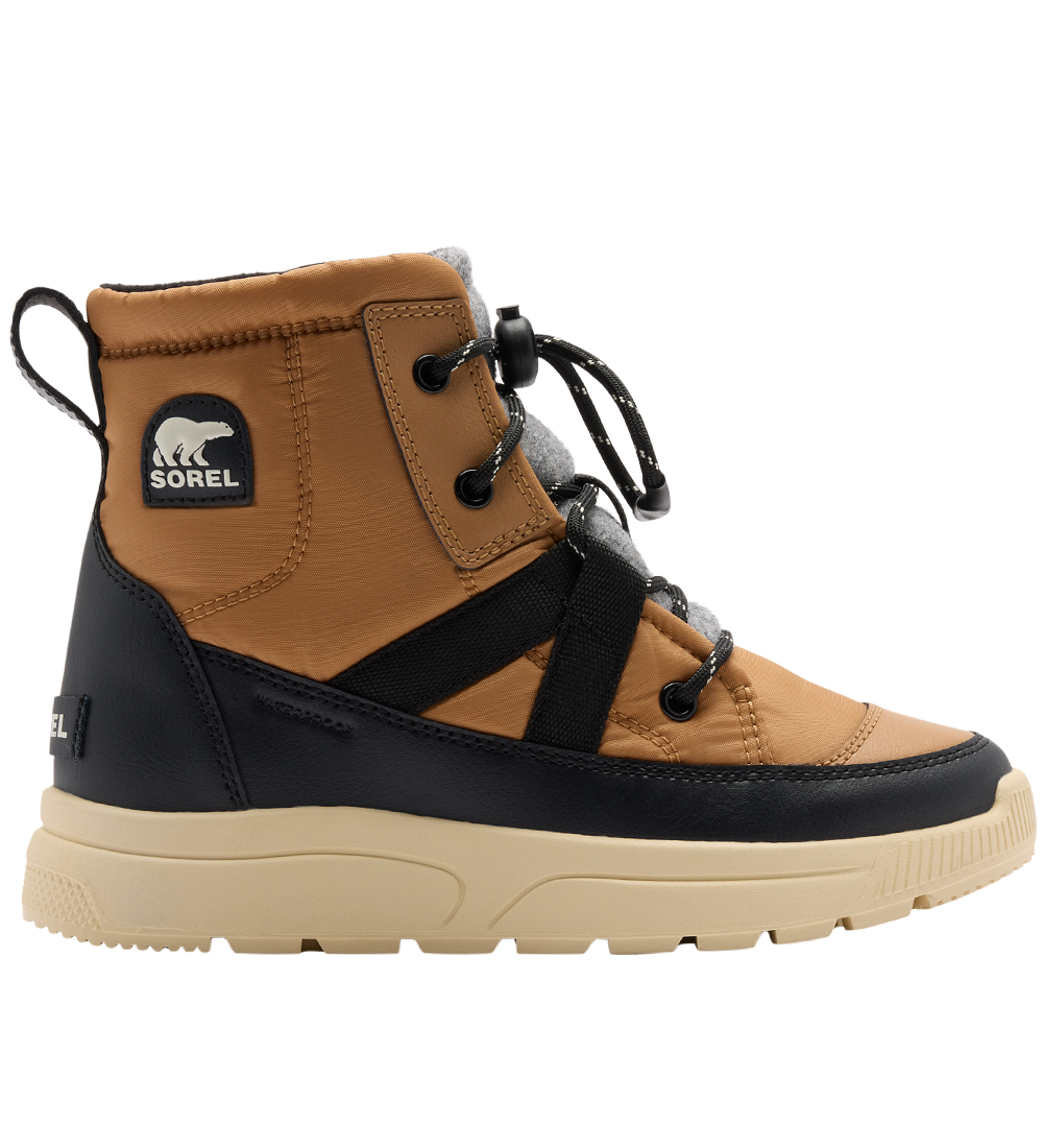 Sorel Snowboots - Whitney - Bruinbeige/Gebleekte keramiek - Sorel - 37 - Winterlaarzen