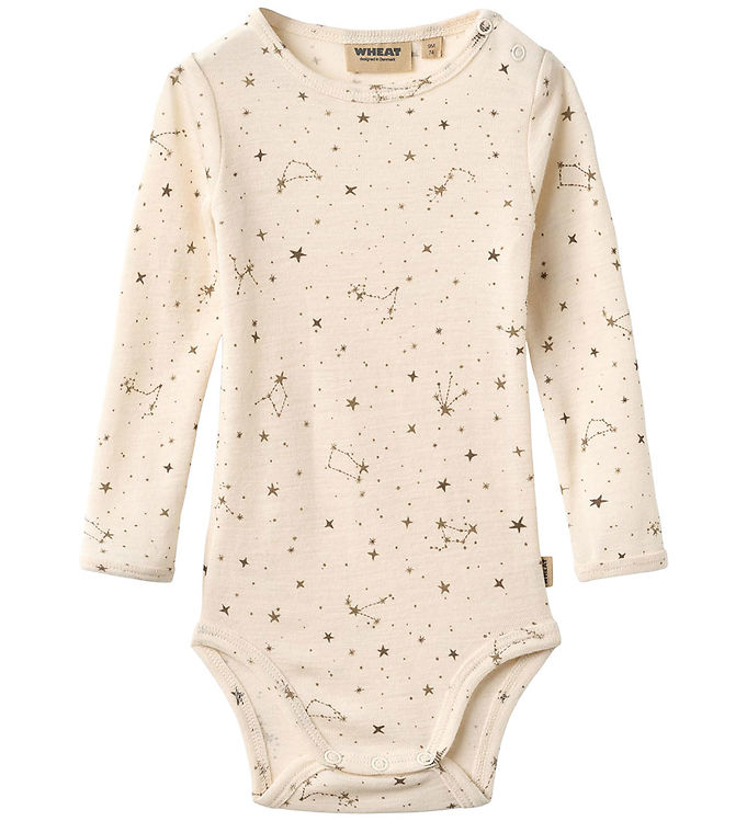 Wheat Body l/æ - Uld - Lucca - Eggshell Stars