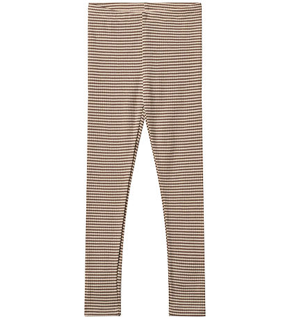 Wheat Leggings - Uld - Agi - Wood Stripe